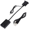 thumbnail image 3 of VGA Adapter Cable, Black Plug And Play VGA To -Compatible Converter  For Conference For Home, 3 of 8