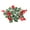 D, variant on Christmas Candle Ring Wreath with Berry Garland Pinecones Kitchen Cabinet Xmas Party Table Centerpieces