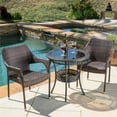 thumbnail image 2 of Noble House Mirage Ensemble Bistro Extérieur 3 Pcs en Brun, 2 of 9