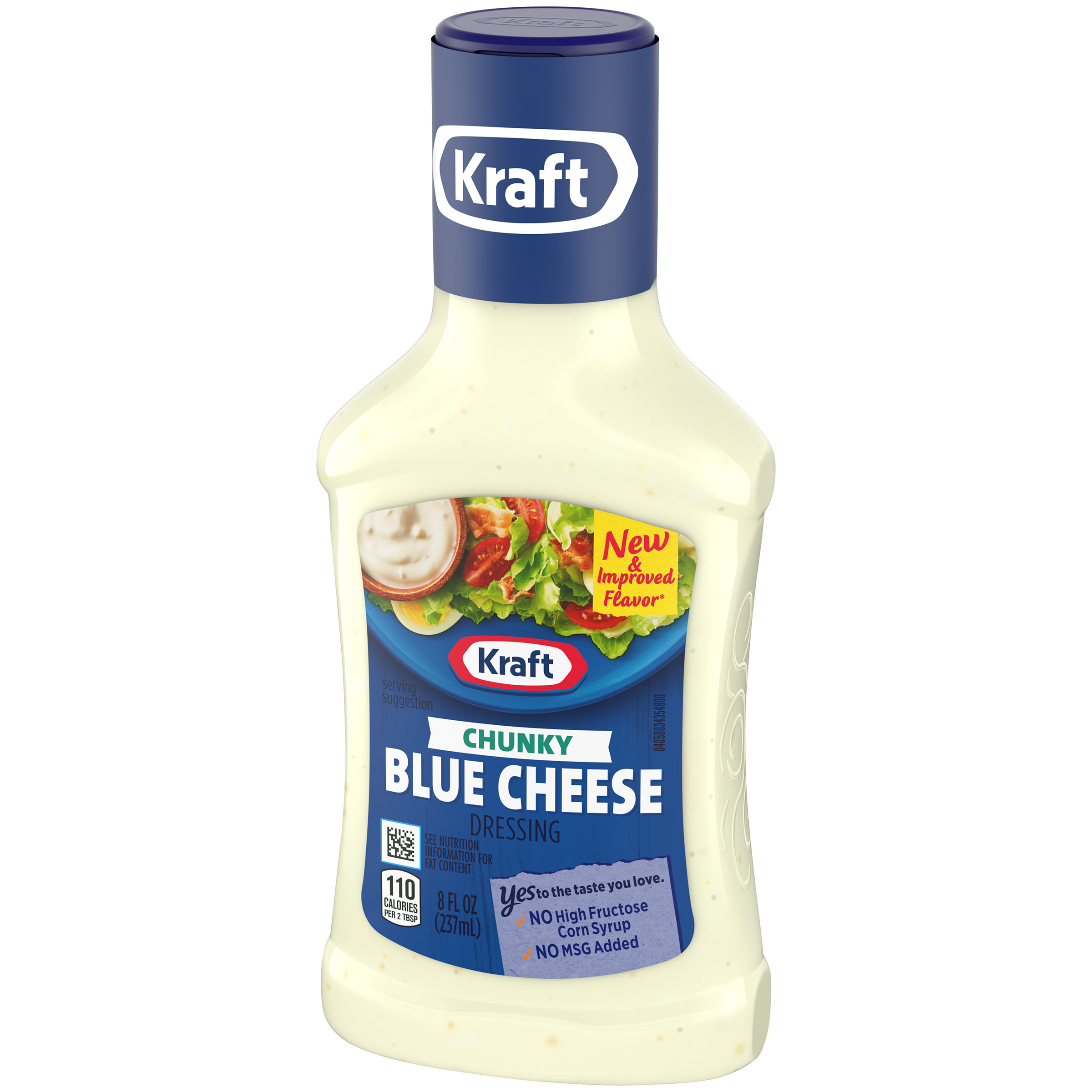 Kraft Roka Blue Cheese Salad Dressing, 8 fl oz Bottle - image 4 of 10