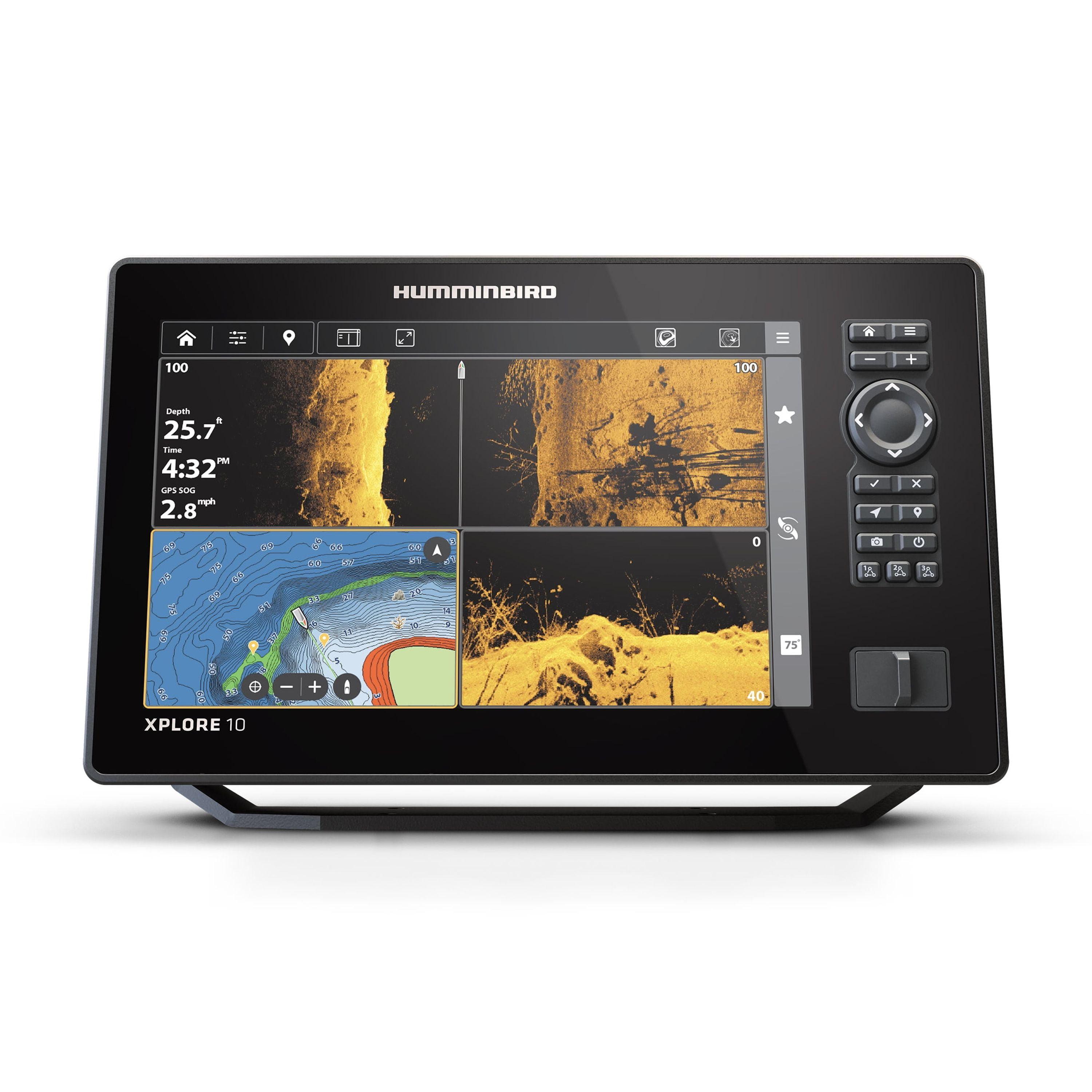 Humminbird Fishfinder HELIX 12 CHIRP MEGA SI+ GPS G4N CHO