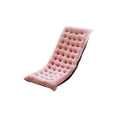thumbnail image 2 of Qaailabf Rocking Chair Cushion | Super Soft Comfy Seat Pad | Indoor Outdoor Recliner Cushion | High Back Support | 125x50x10cm | Polyester | Machine Washable | Patio Garden Furniture | Blue Yellow, 2 of 7