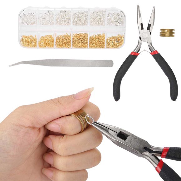Jewelry Findings Kit, Jewelry Findings, Jewelry Making Supplies Earring For Bracelet Necklace Other Jewelries