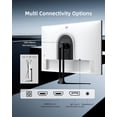 thumbnail image 7 of Restored KTC H32D6 32" Computer Monitor 2K - 1440P IPS Monitor 120Hz, Adaptive Sync, 109% sRGB, HDR10, Eye Care, HDMI Displayport, Tilt, VESA Compatible for Home Office Gaming, White, 7 of 7
