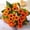 Orange, variant on Bxaolu Artificial Daisy Flowers, 12 Inch Small Fake Daisy Flowers for Wedding, Home Decor, Floral Arrangements, Vase Centerpieces