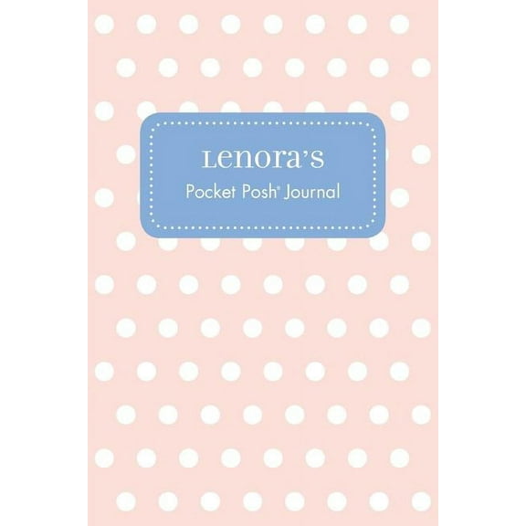Lenora's Pocket Posh Journal, Polka Dot, (Paperback)