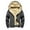 #Gray, variant on DPTALR Men's Solid Color Thick Long Sleeve Hooded Zipper Cardigan Jacket,Dark Blue,XL