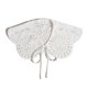 thumbnail image 1 of Women Sweet Girls for Doll Lace-Up Detachable Collar Big Shawl Embroidery Leaves Wreath Floral Wavy Scalloped Trim Scarf Capelet Poncho, 1 of 4