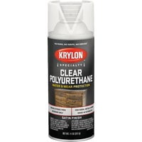 Krylon Industrial Spray Paint Satin - Durable, Fast Drying - 11 oz, Multicolor, Clear