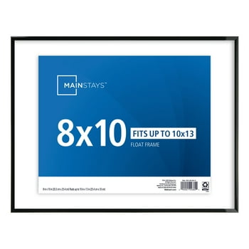 Mainstays "10x13" Black Front Loading Picture Frames
