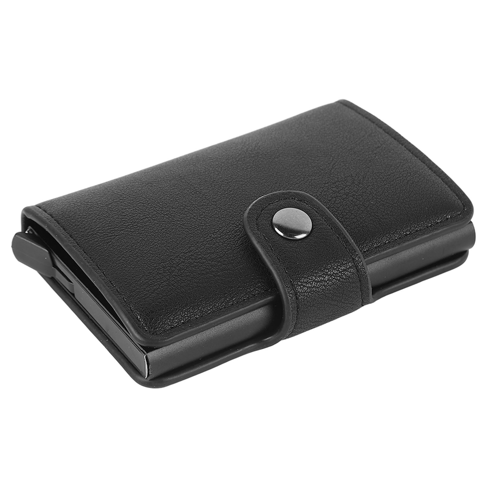 Porte-cartes De Crédit Métal Minimaliste – Blocage RFID – 6 Emplacements – Aluminium Et ABS – Dimensions 9,5x6,5x1,3 Cm - 8