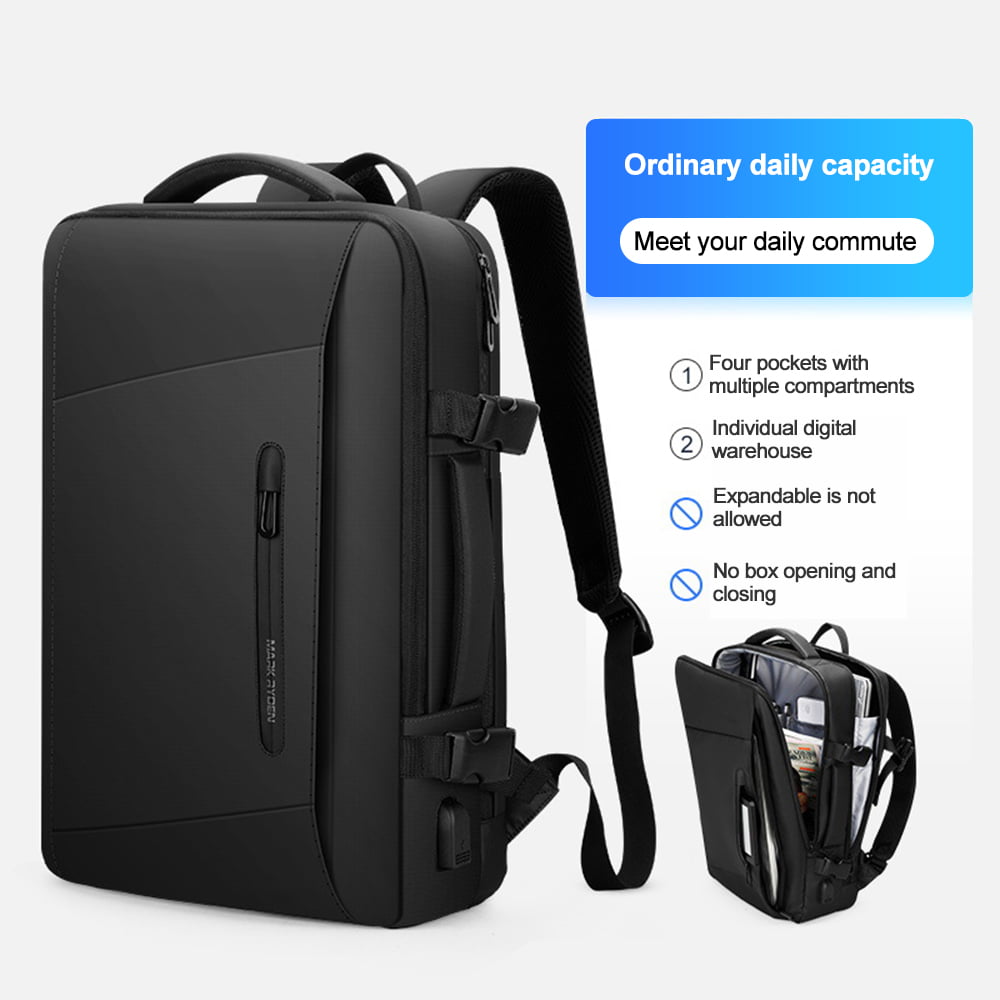 CPACK Backpack Mens Business Travel Multi-Function Backpack Computer Backpack Large-Capacity Multi-Layer Waterproof Fabric Backpack