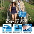 thumbnail image 5 of Scuddles Picnic Outdoor Blanket Park Blanket Beach Mat for Camping on Grass Oversized Seats 4 Adults Water Resistant Picnic Mat, 5 of 7