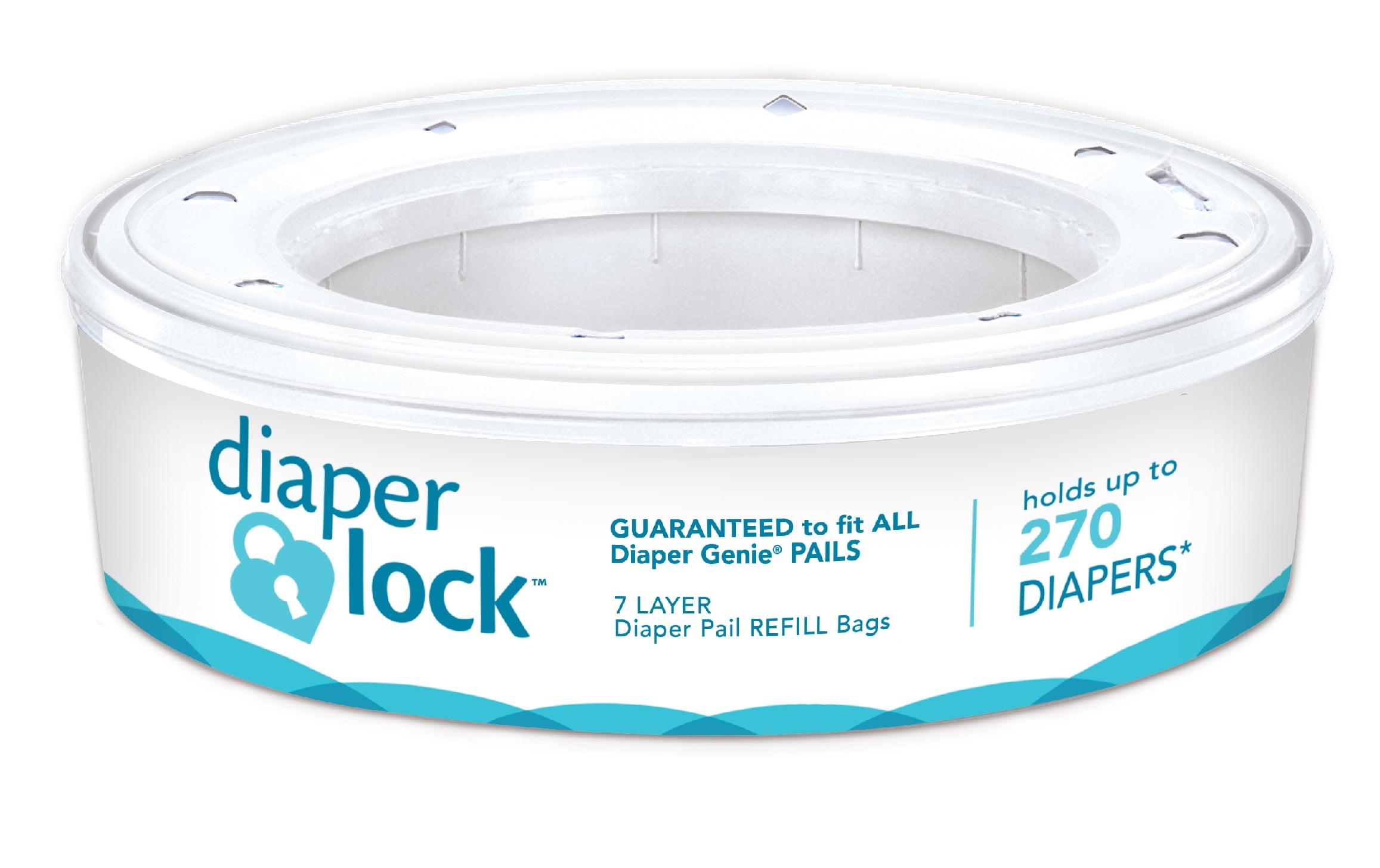 Diaper Lock Diaper Pail Refills, 1 Pk, 270 Ct