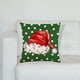 thumbnail image 5 of Funda de almohada de Navidad Protector decorativo cuadrado fundas de almohada funda de almohada sofá funda de almohada para estudio hogar vacaciones estilo A BLESIY Fundas de almohada de Navidad, 5 of 7