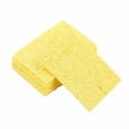 thumbnail image 1 of 10pcs Soldering Iron Solder Tip Welding Cleaning Sponge Yellow, 1 of 3