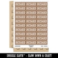 thumbnail image 2 of Deceased Border Top Bottom Sticker Set - Brown - Matte Finish - 1.75" Medium, 2 of 7