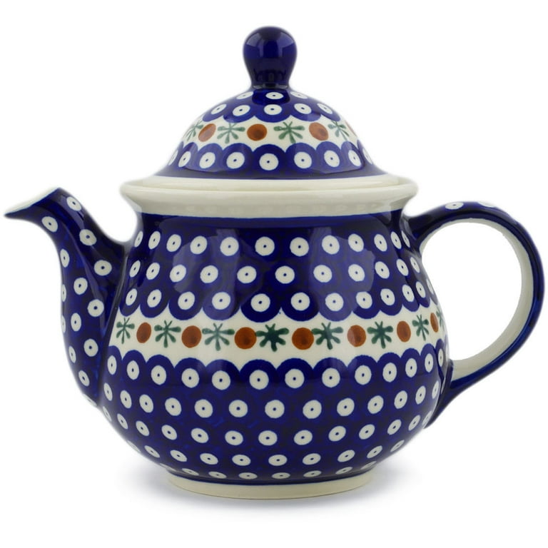 Zaklady Nature Large Teapot Polish Pottery