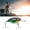 Color 7#, variant on Yajisi Fishing Mini Minnow Bait High Simulation Artificial Lure for Bass 2.36 inches / 6 cm Color 6#