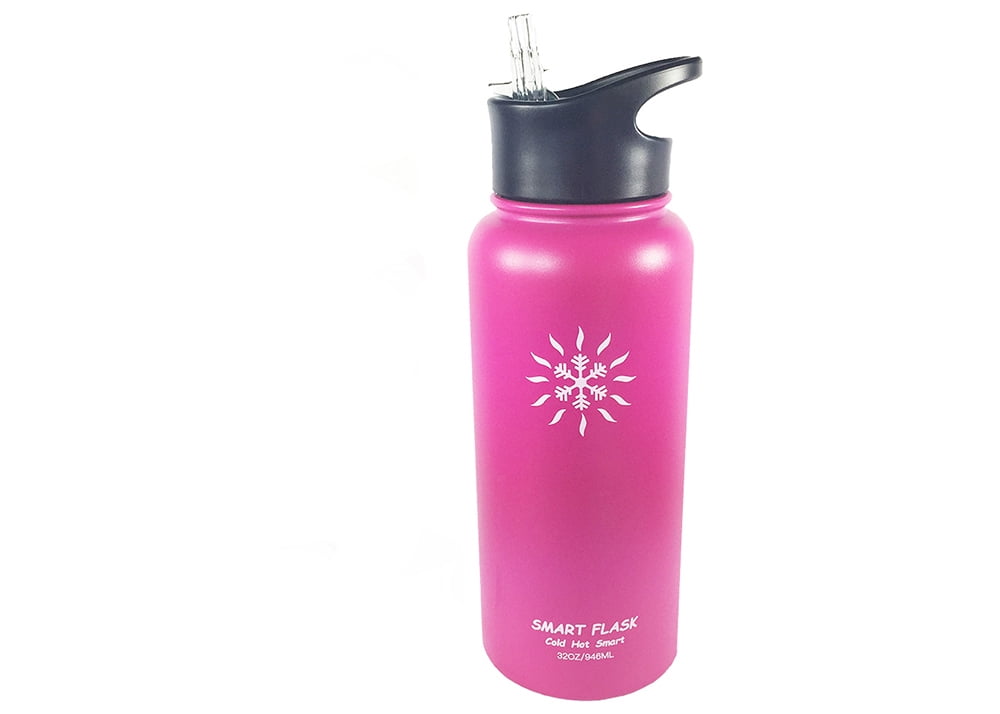 18oz Biteproof lid Smart Flask Stainless Steel Water Bottle Vacuum Insulated 