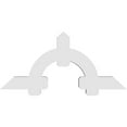 thumbnail image 4 of 60"W x 27 1/2"H x 4"D x 6"F, 11/12 Pitch, Ericson Architectural Grade PVC Gable Bracket, 4 of 8