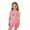 j-34Pink43, variant on MEZZALL Child Girls Two Piece Swimsuit Sets With Flounce Skirt Colorful Solid Color Bikini Kids Family Matching Swimwear Fashionable Summer Beach Bathing Suit
