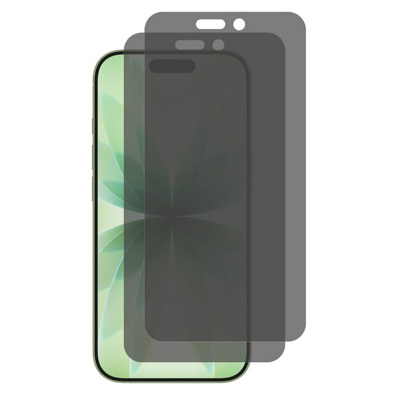 PAPAUTOP [2 Pcs] for iPhone 17 6.3 " 2025 Privacy Anti-Spy Easy Installation Tempered Glass Screen Protector