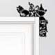 thumbnail image 5 of Xihbxyly Decoración Navideña de Esquina para Puerta con Forma de Gnomo, Artesanía de Hierro Caprichosa, Decoración Festiva, Diseño Único para Entradas, Salas de Estar o Exteriores, Duradera y Encanta, 5 of 7