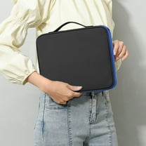 Inerposs Multilayer Tablet Sleeve Bag - Lightweight Water-Resistant Electronics Organizer Pouch for Business Travel - Compact Case for Men and Women