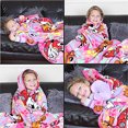 thumbnail image 1 of Franco Kids Bedding Super Soft Plush Throw Maneta, 62 en x 90 en, Path Girls Franco Manta De Felpa, 1 of 2