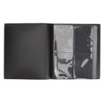 thumbnail image 1 of Card Album Folder,Card Album Folder 4 Card Collection Album Folder Black Card Binder Convenient Use, 1 of 8