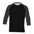 thumbnail image 5 of Casual Short Sleeve Color T Shirt Relaxed Fit Crew Neck Tee for Daily Wear - Breathable Men Top Men's Loose Fit Shirts, 5 of 5