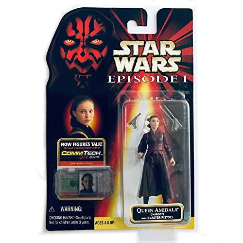 Star Wars Episodio I: La Amenaza Fantasma, Figura de Acción Reina Amidala (Naboo), 3.75 Pulgadas