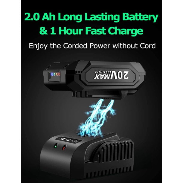 Buy KIMO Cordless Drill Driver Kit, 46PCS Accessories, 20V Impact Drill