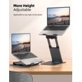 thumbnail image 3 of Hweilai 1 adjustable laptop stand, ergonomic, 3 of 5