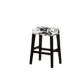 thumbnail image 1 of Carter Black Cow Print Bar Stool, 1 of 5
