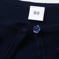 thumbnail image 5 of HAOTAGS Knitted Cotton Cardigan for Girls (2T-14) Lightweight Sweater Shawl for Spring and Fall Blue Size 3T, 5 of 9
