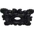 thumbnail image 3 of Ekena Millwork 18"W x 18"H x 3 1/4"ID x 1 1/2"P Crawley Ceiling Medallion (Fits Canopies up to 6 3/4"), Hand-Painted Steel Gray, 3 of 5