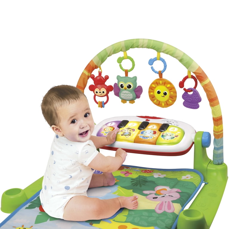 Juego De Bolos De La Selva Jumbo Bambino | 6 Animales Sonajeros Para Niños Desde 12 Meses