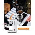 thumbnail image 2 of COMMERCIAL CHEF Coffee Maker, Drip Coffee Maker with Pour Over Filter, 5 Cup Coffee Maker with 0.75L Water Tank, Brews in 6 Minutes, 2 of 7