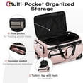 thumbnail image 2 of Byootique Dance Competition Bag with Wheels Dance Suitcase Travel Duffle FA Rose, 2 of 9