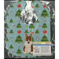 thumbnail image 2 of Christmas Bull Terrier Brindle Baby Bib, 2 of 3