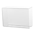 thumbnail image 1 of Portarrollos de papel higiénico transparente para pared, ahorra espacio Blanco l, 1 of 8