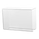 thumbnail image 1 of Portarrollos de papel higiénico, caja de pañuelos, acrílico, resistente y transparente, para montar en la pared Blanco l, 1 of 8