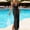 Black, variant on Beach Cover Ups for Women Summer 2026 Trendy Metal Bow Decoration Casual Solid Color Tie-Back Crochet Knit V Neck Side Slit Swimsuit Cover Up Black Free Size
