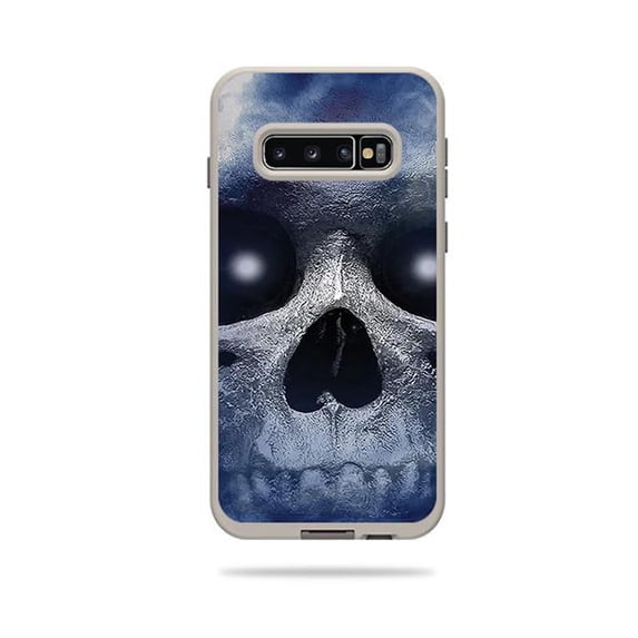 MightySkins LIFSAG10-Haunted Skull Skin for Lifeproof Fre Case Samsung Galaxy S10 - Haunted Skull
