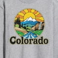 thumbnail image 3 of Instant Message - Groovy Colorado - Men's Long Sleeve T-Shirt, 3 of 6