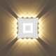 thumbnail image 1 of Aplique de pared LED moderno de 22 W Lámpara de pared impermeable IP65 Lámpara de pared LED de aluminio Interior exterior para baño Sala de estar Dormitorio Pasillo Escalera Entrada Porche - Luz cálida 3000k Blanco oso de fresa Electrónica, 1 of 5
