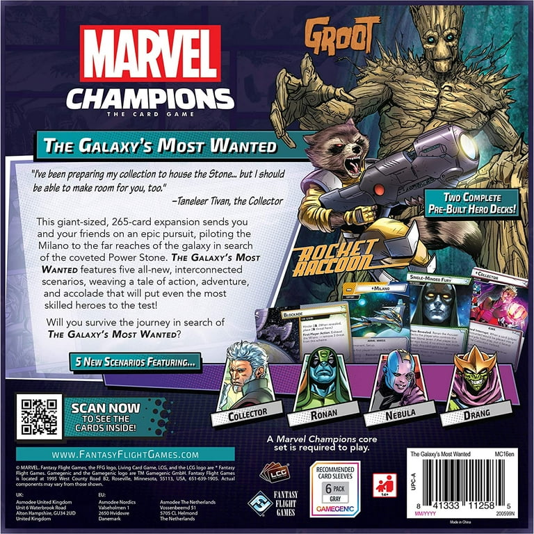  Marvel Champions The Card Game (Base Game) - Superhero Strategy  Game, Cooperative Game for Kids and Adults, Ages 14+, 1-4 Players, 45-90  Minute Playtime, Made by Fantasy Flight Games : Toys & Games