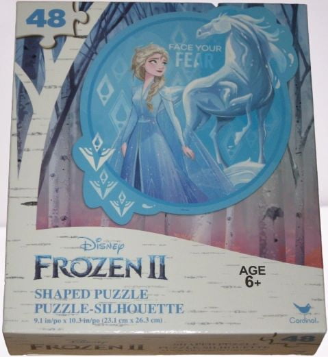 Brand new Jigsaw Puzzle Frozen Elsa Disney 48 piece fast ship 9.1 x 10.3 inch I 